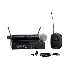 Shure SLXD124/85 Digital Wireless Combo Microphone System (H55: 514 to 558 MHz) — Being Shipped