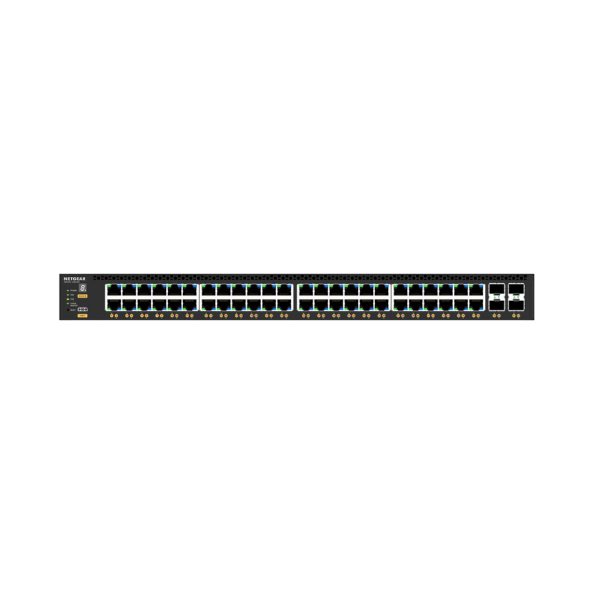 NETGEAR M4350-48G4XF 48-Port Gigabit PoE+ Compliant Managed AV Network Switch — Being Shipped