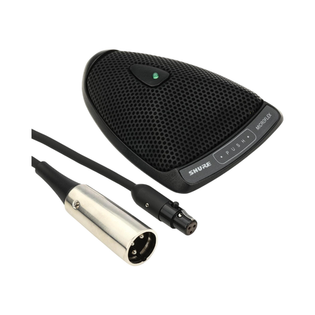 Shure MX393/S Microflex Supercardioid Boundary Microphone for Installs (XLR Connector) — Being Shipped