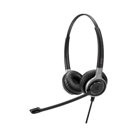EPOS SC 665 USB Double-Sided Wired Headset (Black/Silver) — Being Shipped