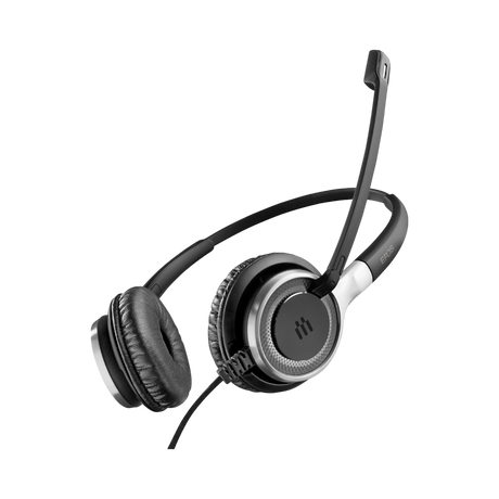 EPOS SC 665 USB Double-Sided Wired Headset (Black/Silver) — Being Shipped