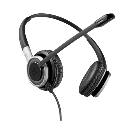 EPOS SC 665 USB Double-Sided Wired Headset (Black/Silver) — Being Shipped