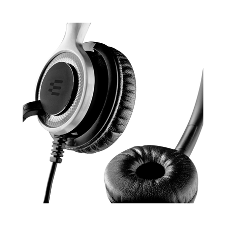 EPOS SC 665 USB Double-Sided Wired Headset (Black/Silver) — Being Shipped