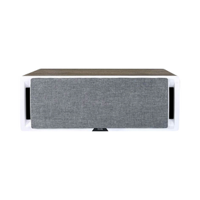 ELAC Uni-Fi Reference UCR52 3-Way Center Channel Speaker (Satin White with Oak Sides) — Being Shipped