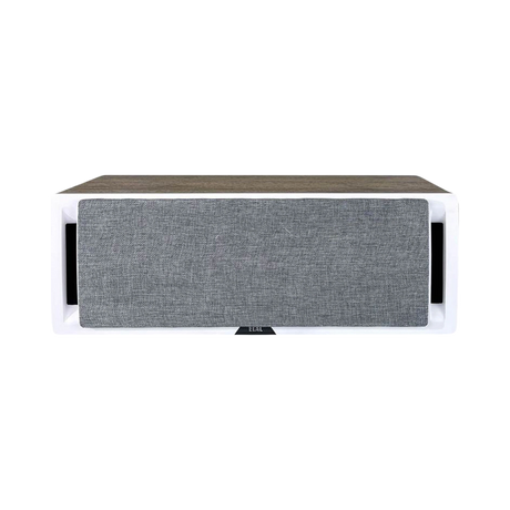 ELAC Uni-Fi Reference UCR52 3-Way Center Channel Speaker (Satin White with Oak Sides) — Being Shipped