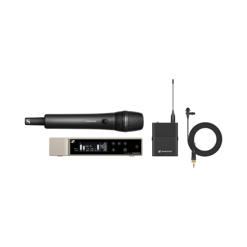 Sennheiser EW-D ME2/835-S SET Digital Wireless Combo Microphone System (R4-9: 552 to 607 MHz) — Being Shipped