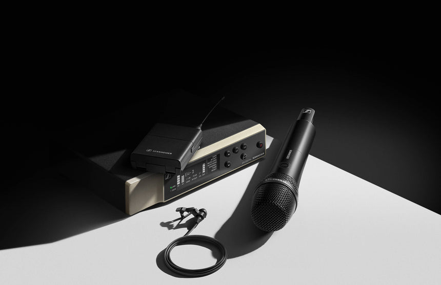 Sennheiser EW-D ME2/835-S SET Digital Wireless Combo Microphone System (R4-9: 552 to 607 MHz) — Being Shipped