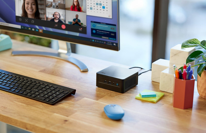 Intel NUC 13 Pro Kit Barebone Mini PC Intel Core i7-1360P, Intel Iris Xe (Tall, US Power Cord) — Being Shipped