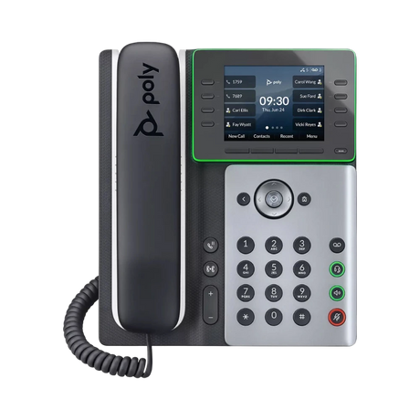Poly Edge E300 Desk Phone 3.5" Color Display 8 Lines — Being Shipped