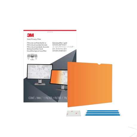 3M 19" 16:10 Widescreen Monitor Privacy Filter (Gold) — Being Shipped
