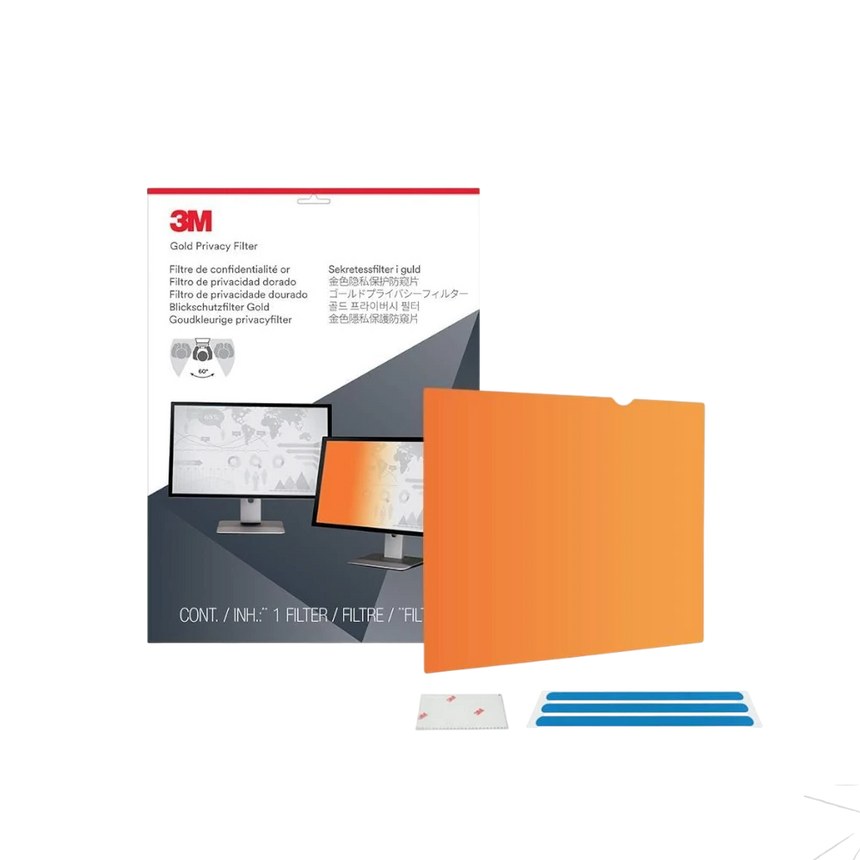 3M 19" 16:10 Widescreen Monitor Privacy Filter (Gold) — Being Shipped
