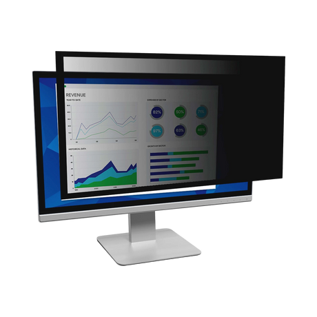 3M Privacy Filter for 19" Widescreen LCD Displays (Black) — Being Shipped