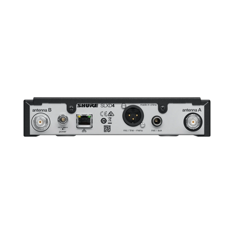 Shure SLXD14 Digital Wireless Guitar System (H55: 514 to 558 MHz) — Being Shipped