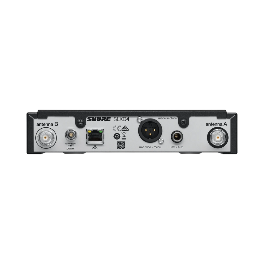 Shure SLXD14 Digital Wireless Guitar System (H55: 514 to 558 MHz) — Being Shipped