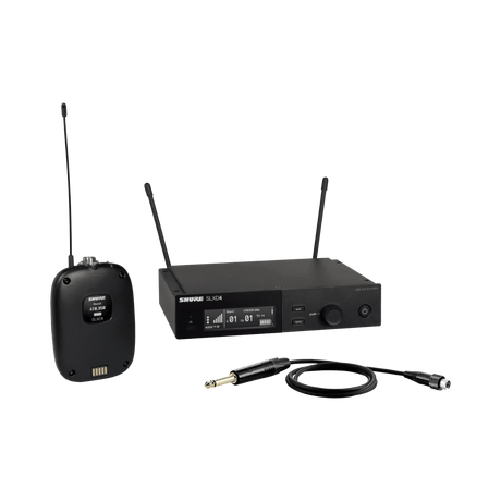 Shure SLXD14 Digital Wireless Guitar System (H55: 514 to 558 MHz) — Being Shipped