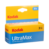 Kodak GC/UltraMax 400 Color Negative Film (35mm Roll Film, 24 Exposures, 3-Pack) — Being Shipped