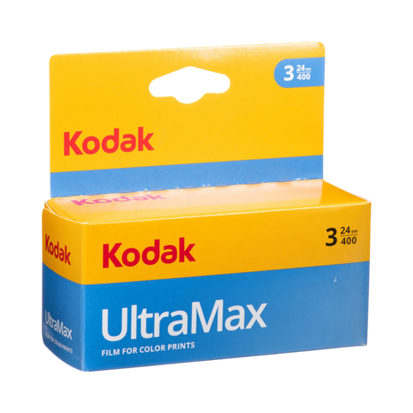 Kodak GC/UltraMax 400 Color Negative Film (35mm Roll Film, 24 Exposures, 3-Pack) — Being Shipped