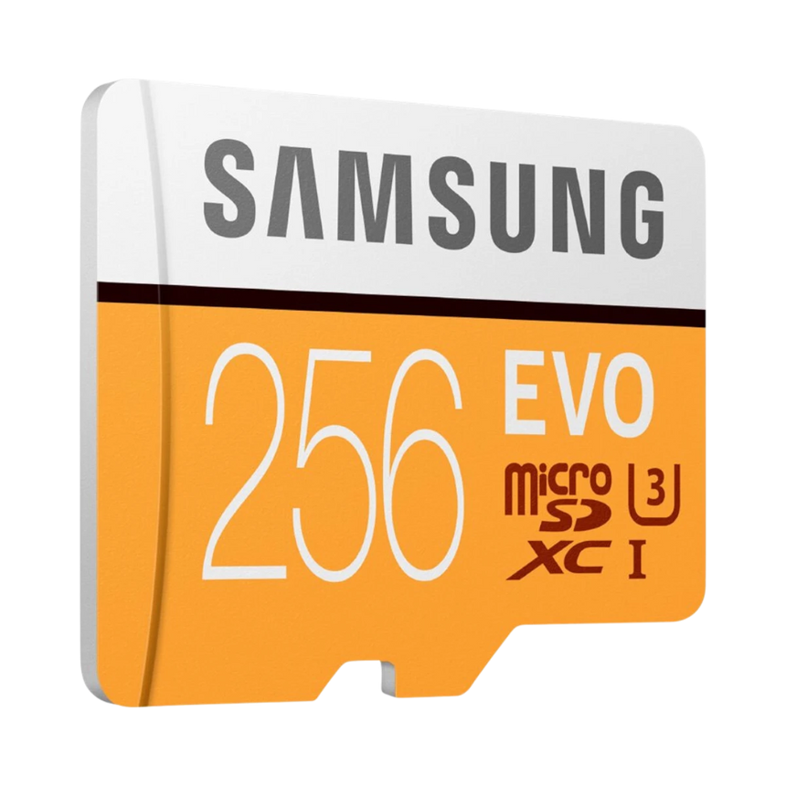 Samsung 256GB EVO UHS-I microSDXC Memory Card with SD Adapter — Being Shipped