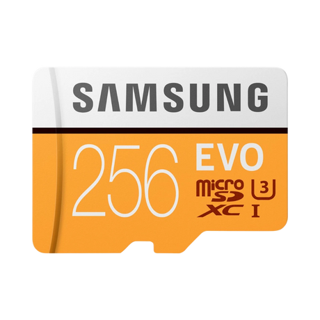 Samsung 256GB EVO UHS-I microSDXC Memory Card with SD Adapter — Being Shipped