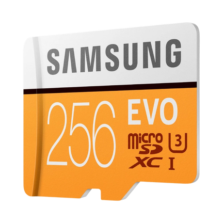 Samsung 256GB EVO UHS-I microSDXC Memory Card with SD Adapter — Being Shipped