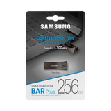 Samsung 256GB USB 3.1 Gen 1 BAR Plus Flash Drive (Titan Gray) — Being Shipped