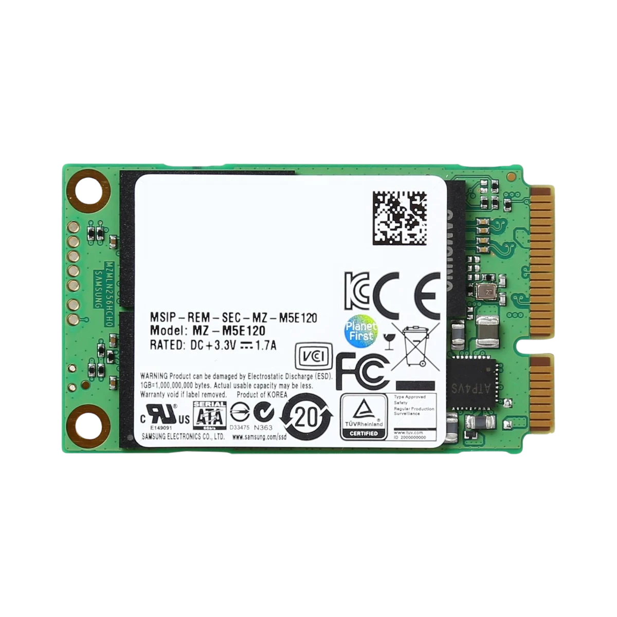 Samsung 850 EVO mSATA SATA III 3D NAND 120GB Internal SSD — Being Shipped