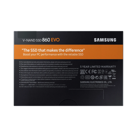 Samsung 860 EVO Series 2.5" SATA III 500GB Internal SSD — Being Shipped