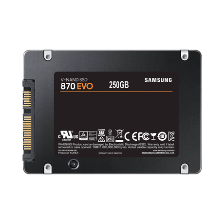 Samsung 870 EVO 2.5" SATA III 250GB Internal SSD — Being Shipped