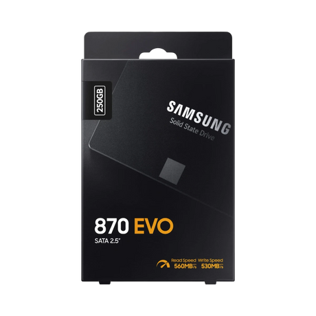 Samsung 870 EVO 2.5" SATA III 250GB Internal SSD — Being Shipped