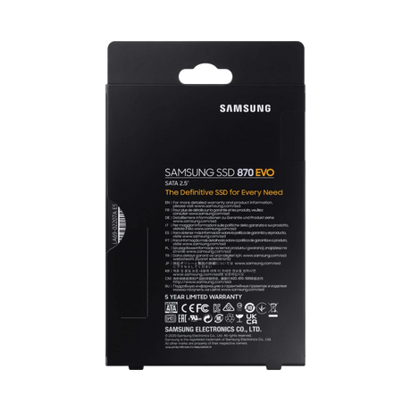 Samsung 870 EVO 2.5" SATA III 250GB Internal SSD — Being Shipped