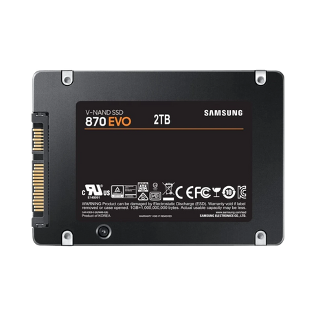 Samsung 870 EVO 2.5" SATA III 6Gb/s 2TB Internal SSD — Being Shipped