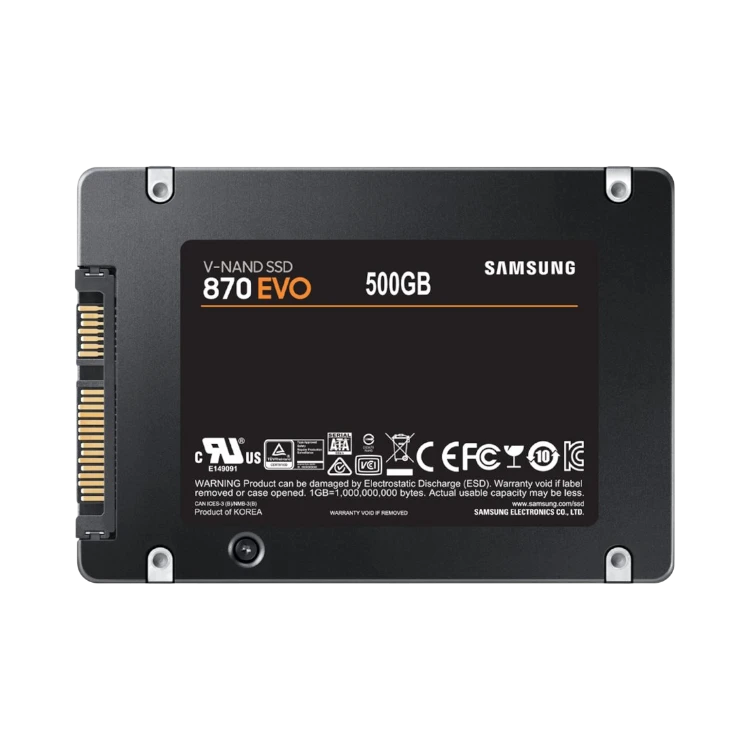 Samsung 870 EVO 2.5" SATA/600 560MB/s 500GB Internal SSD — Being Shipped