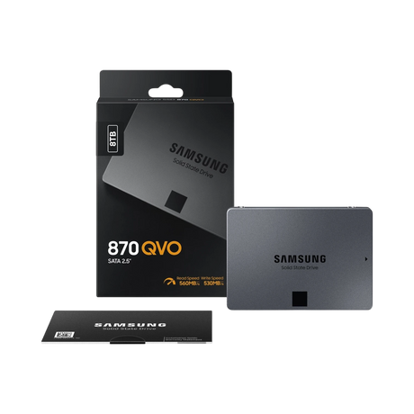 Samsung 870 QVO 2.5" SATA III 6 Gb/s 8TB Internal SSD — Being Shipped