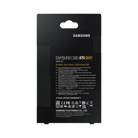 Samsung 870 QVO 2.5" SATA III 6 Gb/s 8TB Internal SSD — Being Shipped