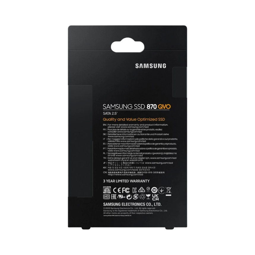Samsung 870 QVO 2.5" SATA III 6 Gb/s 8TB Internal SSD — Being Shipped