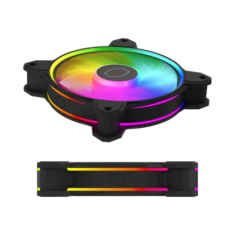 Cooler Master MasterFan MF120 HALO² ARGB Case Fan (Black) — Being Shipped