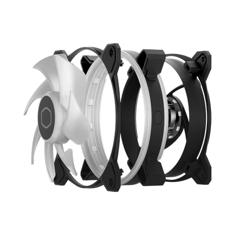 Cooler Master MasterFan MF120 HALO² ARGB Case Fan (Black) — Being Shipped