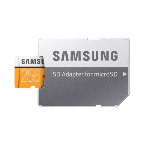 Samsung 256GB EVO UHS-I microSDXC Memory Card with SD Adapter — Being Shipped
