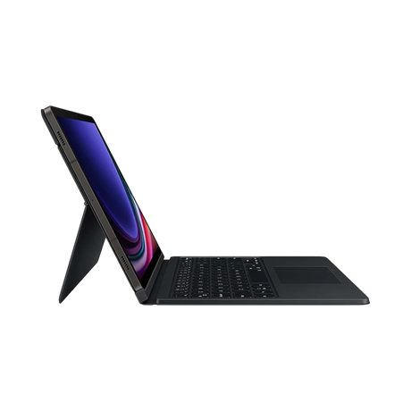 Samsung Galaxy Tab S9+ Book Cover Keyboard (Black) — Being Shipped