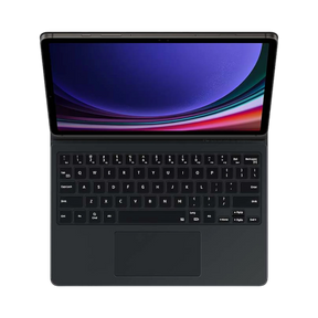 Samsung Galaxy Tab S9+ Book Cover Keyboard (Black) — Being Shipped