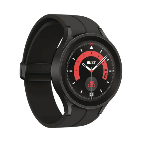 Samsung Galaxy Watch5 Pro 45mm BT Titanium Smartwatch (Black) — Being Shipped