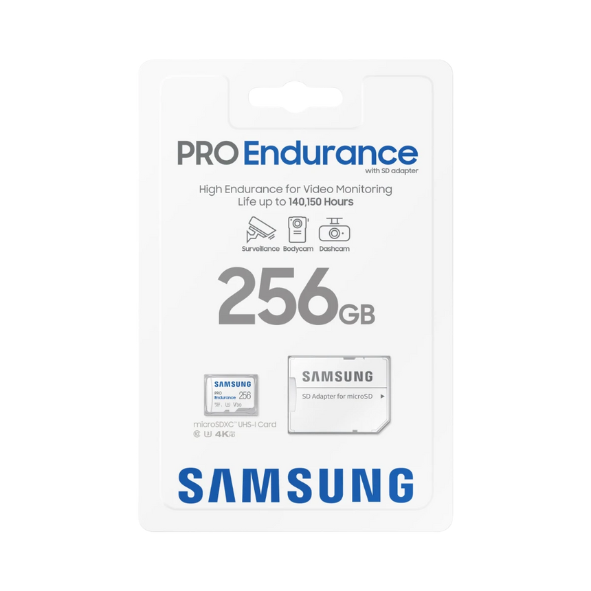 Samsung PRO Endurance UHS-I microSDXC 256GB Memory Card with SD Adapter — Being Shipped