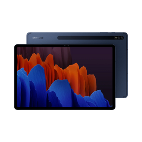 Samsung Galaxy Tab S7+ 12.4" WQXGA+ Tablet Qualcomm SDM865 Pro, 6GB RAM, 128GB Storage (Mystic Navy) — Being Shipped