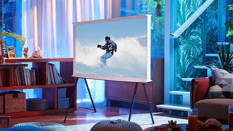 Samsung The Serif LS01B 55" 16:9 120Hz 4K HDR LCD QLED Smart TV — Being Shipped