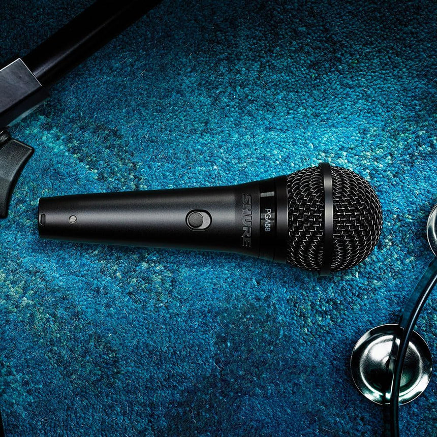 Shure PGA58-LC Cardioid Dynamic Vocal Microphone — Being Shipped