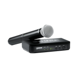 Shure BLX24/SM58 Wireless Handheld Microphone System with SM58 Capsule (H11: 572 to 596 MHz) — Being Shipped