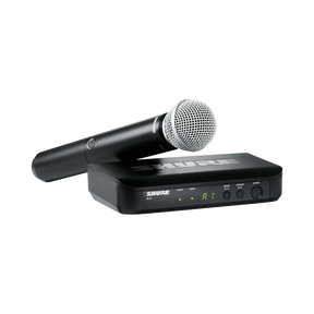 Shure BLX24/SM58 Wireless Handheld Microphone System with SM58 Capsule (H11: 572 to 596 MHz) — Being Shipped