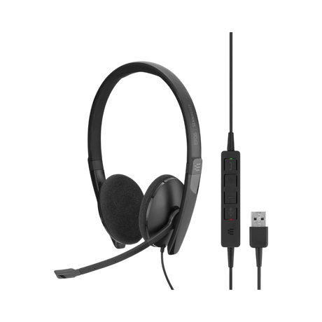 Sennheiser SC 160 USB Binaural Headset with Noise Canceling Mic — Being Shipped