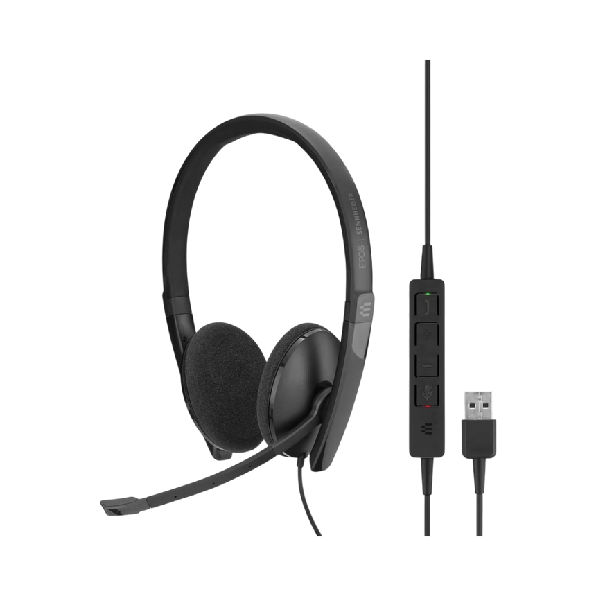 Sennheiser SC 160 USB Binaural Headset with Noise Canceling Mic — Being Shipped