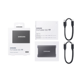 Samsung T7 USB 3.2 1050 MB/s 2TB Portable SSD (Titan Gray) — Being Shipped